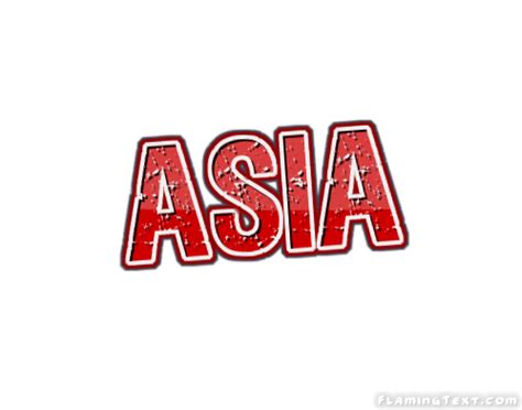 Asia Logo | Free Name Design Tool from Flaming Text