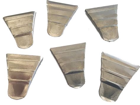 Corrugated Steel Wedges For Hammer Handles - USA MADE (6 Count, 1" Wide ...