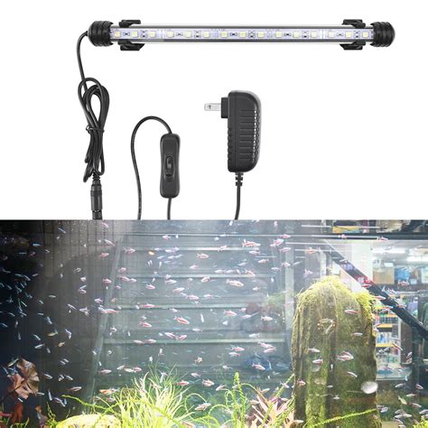 LED Aquarium Light IP68 Waterproof Fish Tank Light Submersible ...