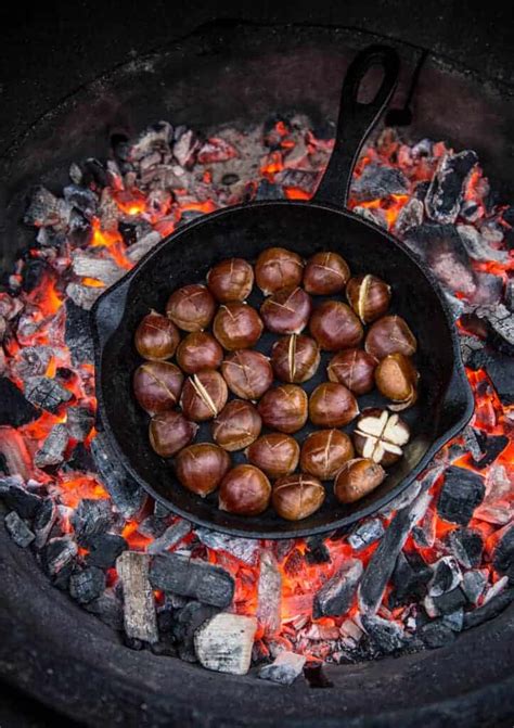 Roasted Chestnuts Over an Open Fire - Holiday Appetizer - Vindulge