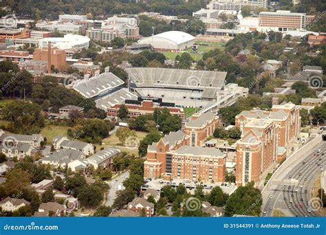 Georgia Institute Of Technology And Bobby Dodd Stadium Editorial Photo ...