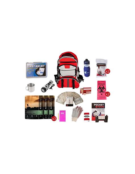 Food Storage Emergency Survival Kit with Backpack (44 Meals)