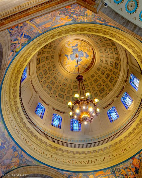 Missouri Capitol Dome, Inside | Inside view of the Missouri … | Flickr