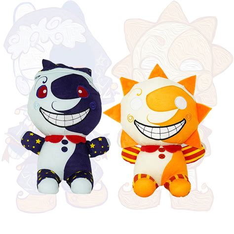 Buy MANDOU FNAF Security Breach Plushies Sun and Moon Plush 9.8 FNAF ...