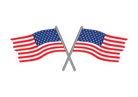 USA Flags Logo Vector Graphic by DEEMKA STUDIO · Creative Fabrica