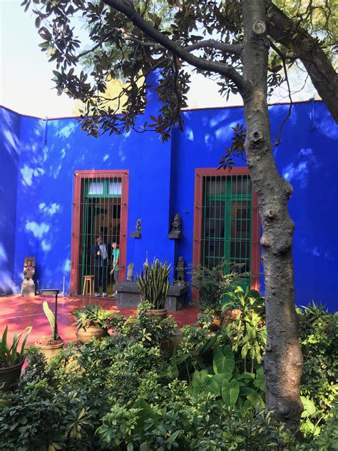 La Casa Azul, the Frida Kahlo Museum in Mexico City