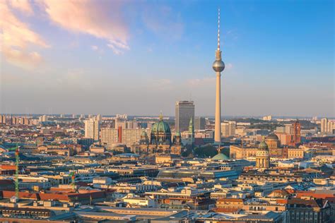 Downtown Berlin skyline 1309655 Stock Photo at Vecteezy