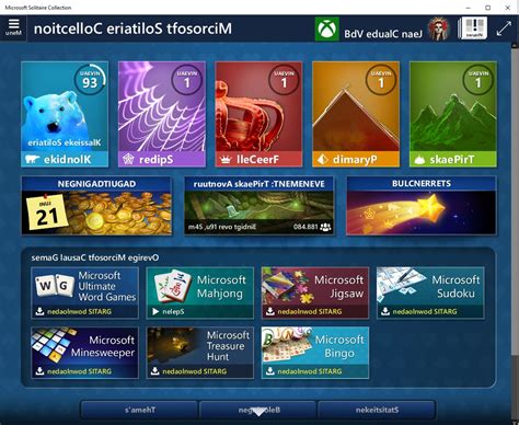 Windows Microsoft Solitaire Collection