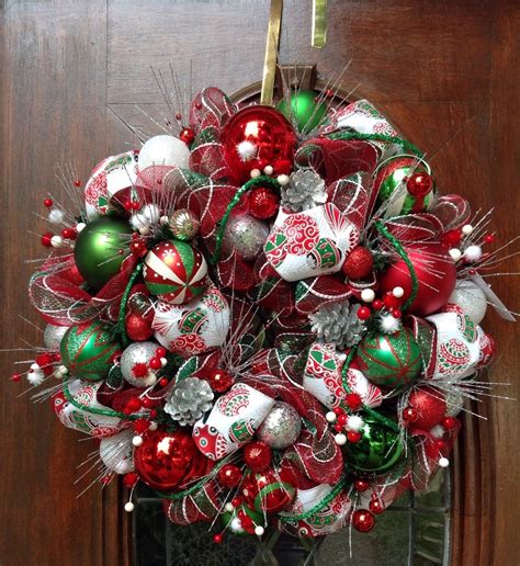 10 Ideal Deco Mesh Christmas Wreath Ideas 2024