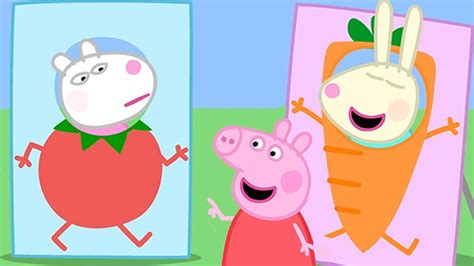 Peppa Pig en Español Episodios | Comida para las plantas 🍏Hábitos ...