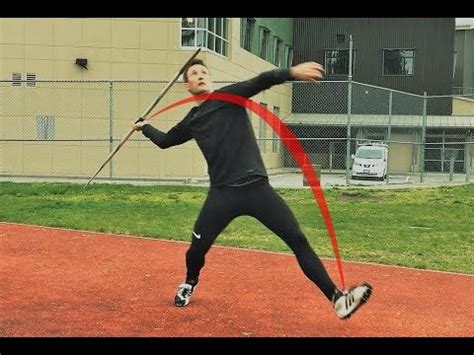 Javelin Throw Technique Training