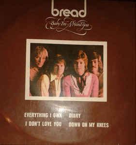 Bread - Everything I Own (1972, Vinyl) | Discogs