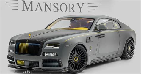 This Mansory Rolls-Royce Wraith Is Wilder On The Inside