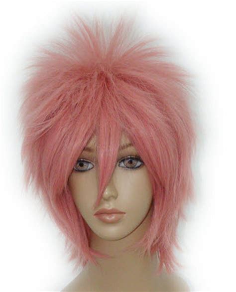 SMILE cosplay Anime Wig Fairy Tail-shima renzou short straight 32cm ...