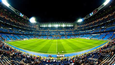 Real Madrid Santiago Bernabeu stadium wallpapers | PixelsTalk.Net