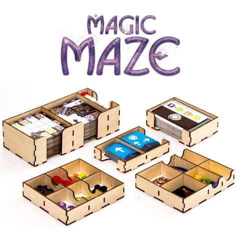 Magic Maze - Box organizer - Sit Down! games