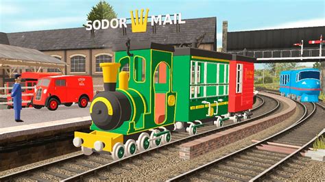 Greendale Rocket & The Pencaster Flyer ~ Race Mail on Sodor Island ...