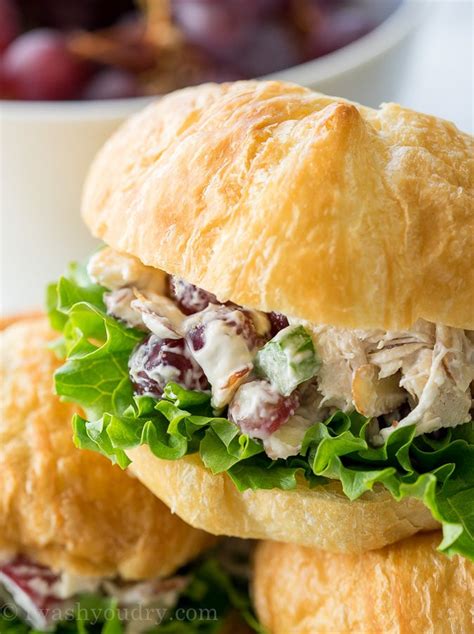 Best Chicken Salad Sandwiches - I Wash You Dry