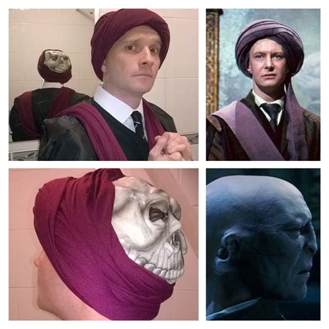 Professor Quirrell & Lord Voldemort Costume | Harry Potter