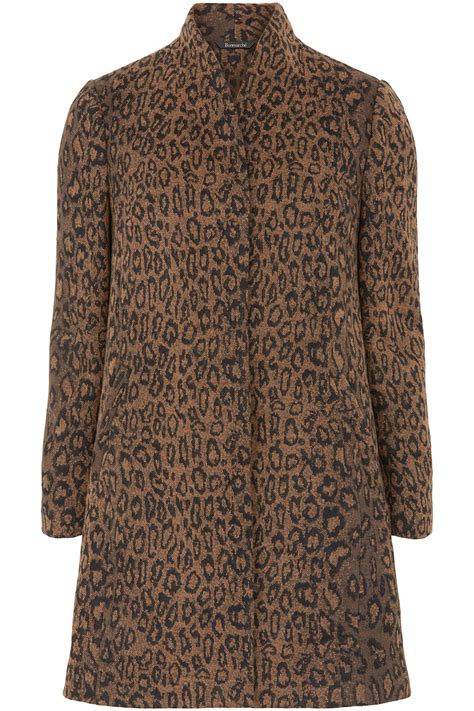 Leopard Print Coat