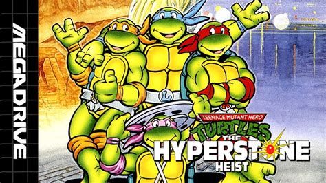 Test : TMNT THE HYPERSTONE HEIST sur MEGA DRIVE (+ Pyron Enhanced ...