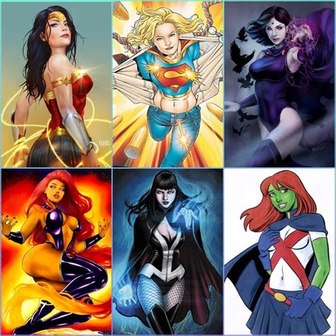 Marvel Female Superheroes vs DC Female Superheroes - Battles - Comic Vine