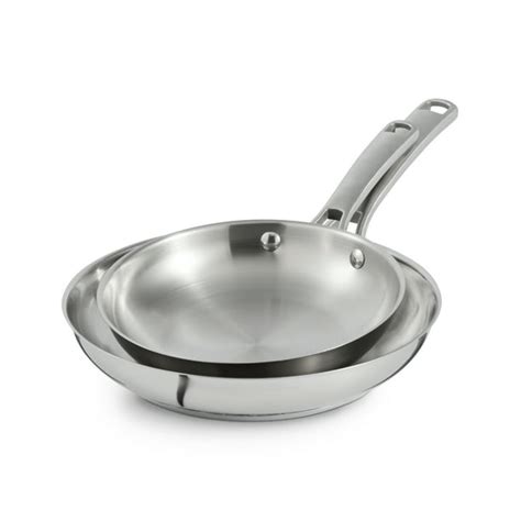 Calphalon Classic Stainless Steel 8-Inch and 10-Inch Fry Pan Set ...