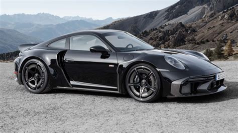 Porsche 911 Turbo S Given Aggressive Kit, Upgraded To 900 HP By Brabus