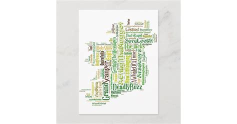 Irish Slang Mpa Postcard | Zazzle