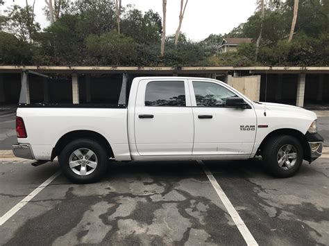 2017 White Dodge Ram 1500 Tradesman Crew Cab Work Truck