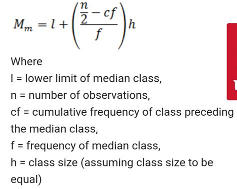 statistics - Derivation of formulas for median and mode for grouped ...