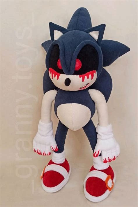 Sonic EXE 22 Inch Sonic Plush Doll Plush Stuffed Doll Children | Etsy UK