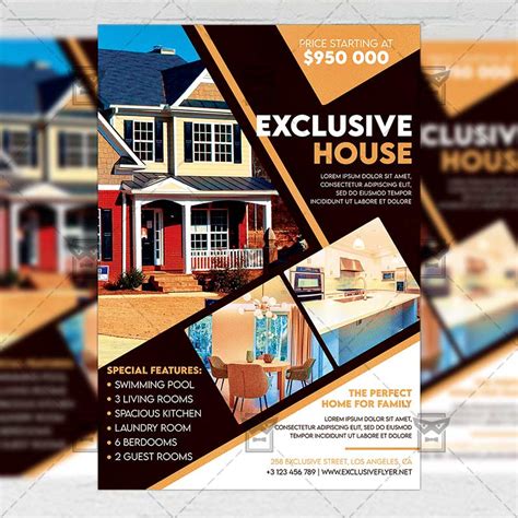 Download Real Estate - Flyer PSD Template | ExclusiveFlyer