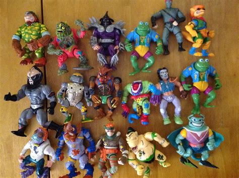 VTG LOT TMNT Teenage Mutant Ninja Turtle Action Figure Toy Mirage ...