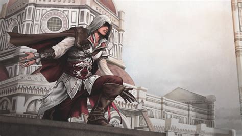 Ezio HD Wallpapers Backgrounds Wallpaper 1920×1080 Assassin’s Creed II ...