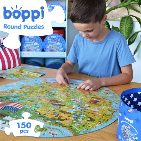 USA State Map Jigsaw Puzzles - 150 Piece Map of The USA Puzzle for Kids ...