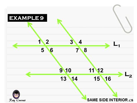 Same-Side Interior Angles: Theorem, Proof, and Examples - Owlcation