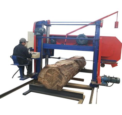 MJ2000 Heavy Duty Horizontal Wood Cutting Saw Machine Big Size Band ...