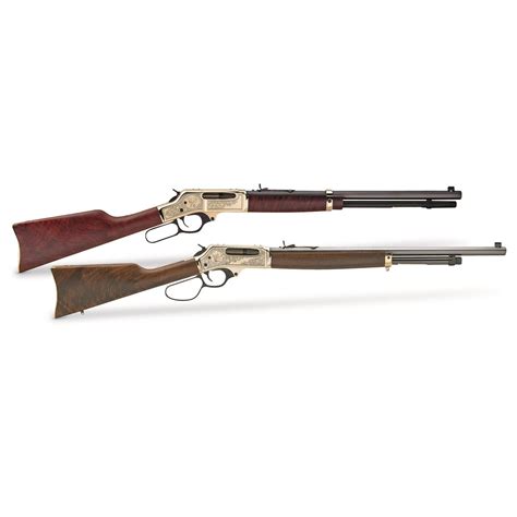 Henry 45-70 Brass Wildlife Edition, Lever Action, .45-70 Government, 22 ...