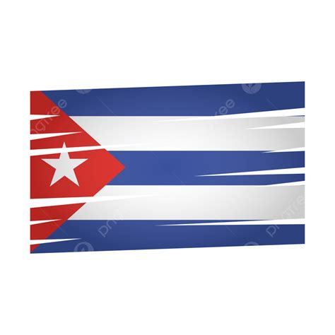 Cuba Flag Clipart Transparent PNG Hd, Cuba Flag Vector With Transparent ...