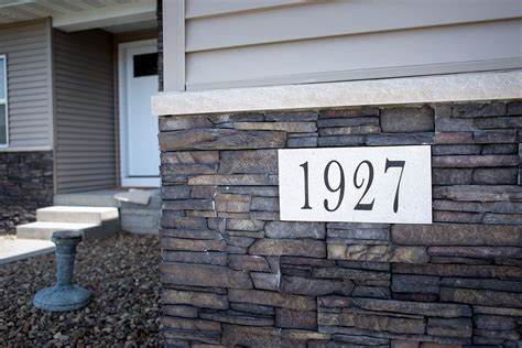 #Monogram46 Vinyl siding - Natural Clay with #Eldorado Stacked Stone ...