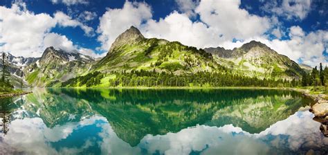 Mountain scenery stock image. Image of panorama, ecology - 12559347