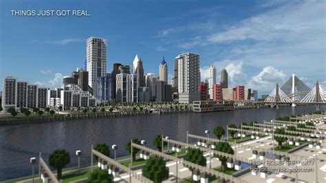 High Rossferry - A realistic modern city Minecraft Project | Minecraft ...