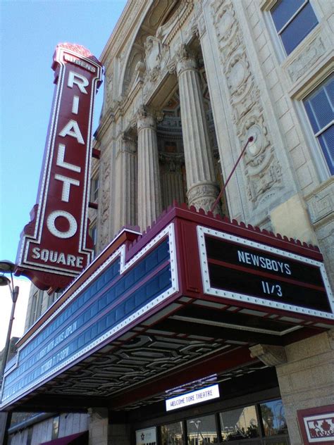 The Rialto Square in Joliet, IL. Opened in 1926. Performing Arts ...