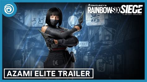 Rainbow Six Siege: Elite Azami Trailer - YouTube