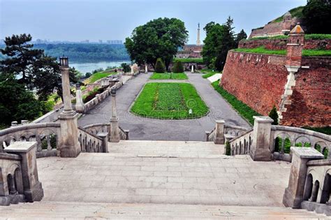 Kalemegdan Park, Belgrade, Serbia Stock Image - Image of architecture ...