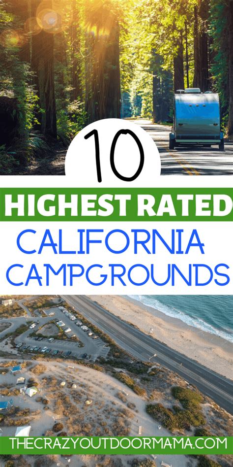 10 of the Highest Rated RV Parks in California! – The Crazy Outdoor Mama