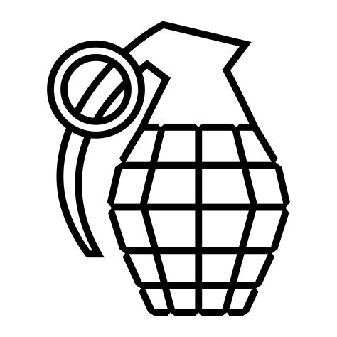 Hand grenade vector illustration 550444 Vector Art at Vecteezy