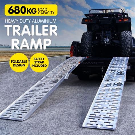 Heavy Duty Aluminium trailer ramps