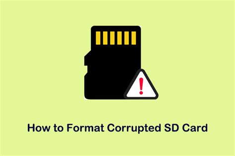 A Detailed Guide: How to Format Corrupted SD Card